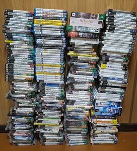 [ Junk ][1 jpy start ]PSP/PS2/PS3/PS1/Wii/WiiU/ various set game soft large amount set sale [A2]