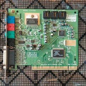 Sound BLASTER PCI 128 サウンドカード ジャンク