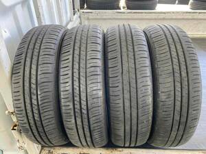 ☆ 202010製 deep tread ☆ 夏Tires 中古4本set ☆ 165/60R15 77H ☆ Dunlop エナセーブEC300+ ☆ DUNLOP ENASAVE ハスラー