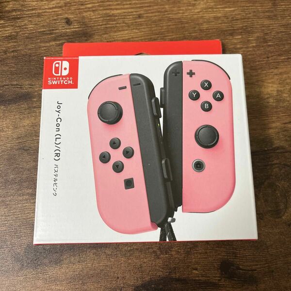 Joy-Con（L）/（R）パステルピンク　箱とストラップのみ