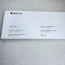 Apple Watch 45㎜　Midnight Leather Link アップルウォッチバンド _画像2