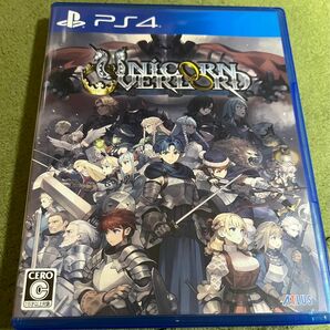 ユニコーンオーバーロード 通常版　PS4 先着購入特典DLC未使用