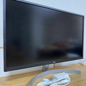 【動作保証】 LG 27UL500-W 4K 液晶 モニター ディスプレイ 27型 中古