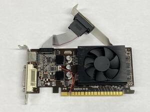 Nvidia GT520 PCI-Express用ビデオカード　VGA,DVI,HDMI ロープロファイル　ネコポス発送