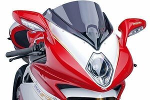 在庫あり Puig 5256F スクリーン MV AGUSTA F4 (10-20)/ F4RR (13-20) [ダークスモーク] プーチ レーシング タイプ