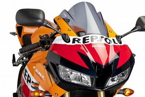 在庫あり Puig 6478H スクリーン HONDA CBR600RR (13-17) [スモーク] プーチ レーシング タイプ