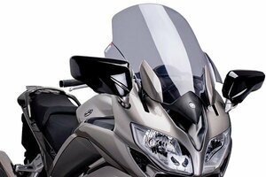 在庫あり Puig 6483H スクリーン YAMAHA FJR1300A/ FJR1300AS (13-21) FJR1300AE (13-22) [スモーク] プーチ ツーリング タイプ