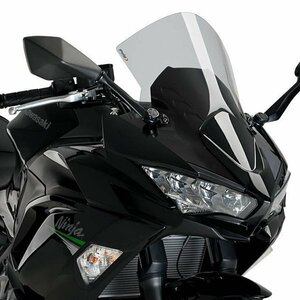 在庫あり Puig 3880H スクリーン Ninja650 (20-23) [スモーク] プーチ レーシング タイプ