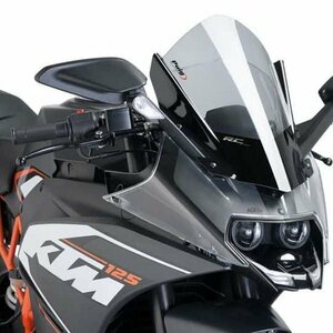 在庫あり Puig 7004H スクリーン KTM RC390 / RC250 / RC125 (14-21) [スモーク] プーチ レーシング タイプ