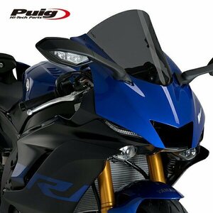 在庫あり Puig 3633F スクリーン YAMAHA YZF-R6 (17-20) [ダークスモーク] プーチ レーシング タイプ