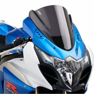 在庫あり Puig 4933F スクリーン SUZUKI GSX-R1000 (09-16) [ダークスモーク] プーチ レーシング タイプ