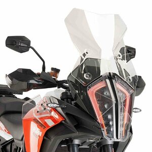 在庫あり Puig 9717W スクリーン KTM 1290SUPER ADVENTURE R / 1290SUPER ADVENTURE S (17-20) [クリア] プーチ ツーリング タイプ