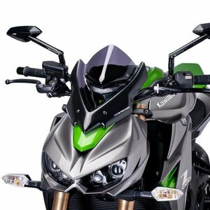 在庫あり Puig 7011F スクリーン バイザー Z1000 (14-18) [ダークスモーク/ショート] プーチ NEW GENERATION