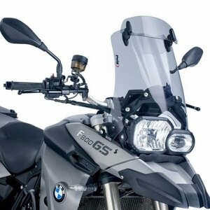 在庫あり Puig 5914H スクリーン 可変バイザー BMW F800GS (08-17)/ F650GS (08-12) [スモーク] プーチ ツーリング タイプ