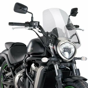 在庫あり Puig 8164W スクリーン バイザー Kawasaki VULCAN S (15-22) [クリア] プーチ NEW GENERATION