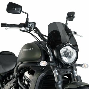 在庫あり Puig 3175F スクリーン バイザー Kawasaki　VULCAN S (15-23) VULCAN S CAFE (17-22)[ダークスモーク] プーチ NEW GENERATION