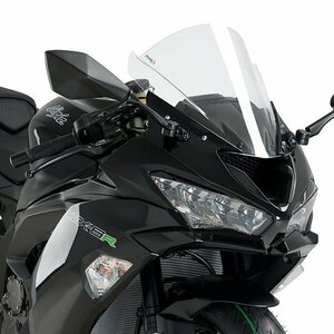 在庫あり Puig 3177W スクリーン Kawasaki ZX-6R 636 (09-23) ZX-10R (08-10)[クリア] プーチ レーシング タイプ