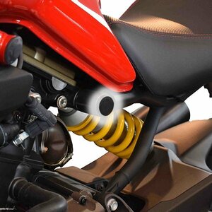  stock equipped Puig 9633N frame cap DUCATI MONSTER 821 / MONSTER 1200 /S (14-16) Poo-chi 