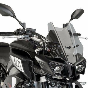 在庫あり Puig 8917H スクリーン YAMAHA MT-10 (16-19)/ MT-10SP (17-19) [スモーク] プーチ レーシング タイプ