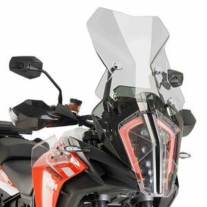 在庫あり Puig 9717H スクリーン KTM 1290SUPER ADVENTURE R / 1290SUPER ADVENTURE S (17-20) [スモーク] プーチ ツーリング タイプ