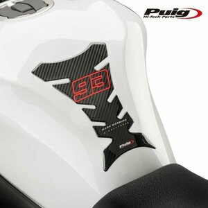 在庫あり Puig 20682C タンクパッド 93 Marc Marquez [カーボンプリント] プーチ 汎用 TANK PADS