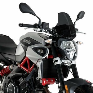 【期間限定SALE】Puig 3767F スクリーン バイザー aprilia SHIVER750/ SHIVER900 [ダークスモーク] プーチ NEW GENERATION