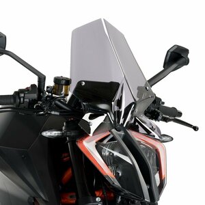 在庫あり Puig 20461H スクリーン バイザー ロング KTM 1290SUPERDUKE R (20-) [スモーク] プーチ NEW GENERATION