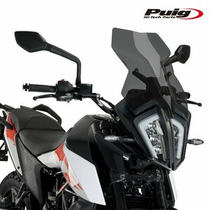 在庫あり Puig 20414F スクリーン KTM 390ADVENTURE (20-21) [ダークスモーク] プーチ ツーリング タイプ