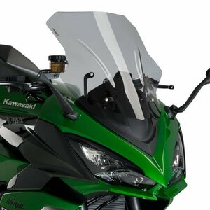 在庫あり Puig 20471H スクリーン Ninja1000SX (20-)/ Ninja1000 / Z1000SX (10-19) [スモーク] プーチ レーシング タイプ