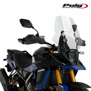 在庫あり Puig 21652W スクリーン バイザー ツーリング SUZUKI DL800 V-STROM DE (23)[クリア] プーチ NEW GENERATION