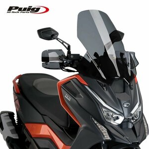 在庫あり Puig 3488F プーチ ハンドガード [ダークスモーク] KYMCO J300 (14-19)/ J125 (16-21) プーチ