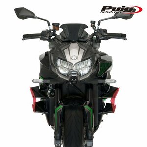 在庫あり Puig 20832R サイドスポイラー ウイングレット [レッド] Kawasaki Z H2 (20-22) プーチ