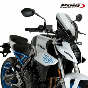 在庫あり Puig 21650H スクリーン バイザー ツーリング SUZUKI GSX-8S (23)[スモーク] プーチ NEW GENERATION