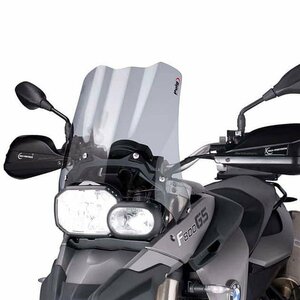 在庫あり Puig 4670H スクリーン BMW F800GS (08-17)/ F650GS (08-12) [スモーク] プーチ ツーリング タイプ