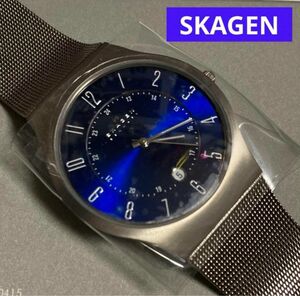 SKAGEN スカーゲン 233XLTTN スリム 腕時計 メンズ 極薄 チタン 未使用品