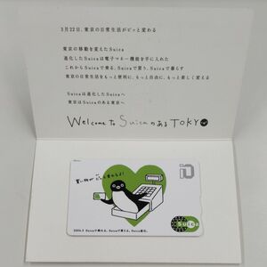 記念Suica　2004.3 Suicaで乗れる。Suicaで買える。Suica進化。