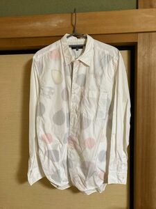 希少　コムデギャルソン　白シャツ　長袖　SHIRTS Mサイズ