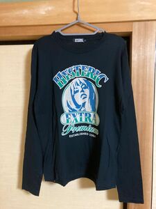 HYSTERIC GLAMOUR ロンT ガールプリント Lサイズ