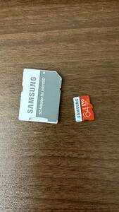 SAMSUNG　micro SD カード 64GB マイクロSD　EVO Plus