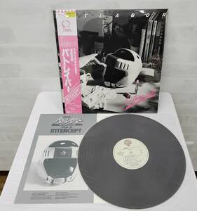 LP record Mobile Police Patlabor Inter septo/INTERCEPT. float ... obi attaching audition not yet verification Junk present condition goods 