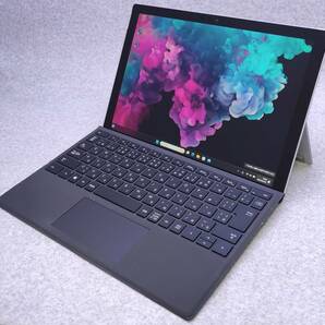 Core i7搭載 大人気Windowsタブレット Microsoft Surface Pro6 1796 シルバー タイプカバー＆SurfacePenセット Windows11の画像1