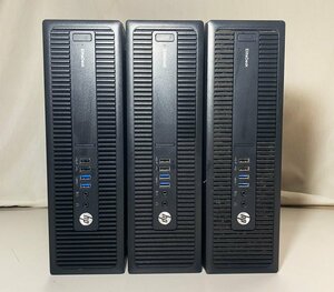 3台セット HP EliteDesk 705 G3 SFF AMD PRO A6-8570 R5 3.5GHz 4GB HDD・光学ドライブ無し BIOS確認済 在庫多数 卸売 業者向け