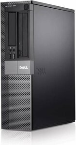 30日保証 Windows7 Pro 32BIT DELL Optiplex 960 DT Core 2 Quad 9400 2.66GHz 4GB 250GB DVD シリアルポート パラレルポート付 中古