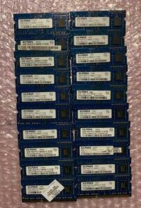 Elpida Notebook Память Память PC3-12800 DDR3-1600 4GB 20 штук набор
