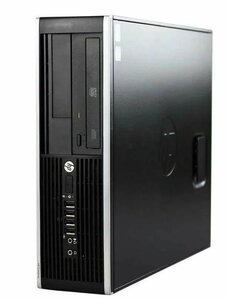 Windows7 Pro 64BIT HP Compaqシリーズ Core i3第3世代 8GB 新品SSD256GB DVD Office付 中古パソコン デスクトップ