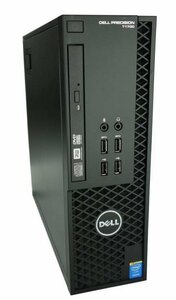 30日保証 Windows7 Pro 64BIT DELL Precision T1700 SFF Xeon E3-1220 V3 3.10GHz 4GB 新品SSD 256GB DVD 中古パソコン デスクトップ