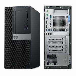 30日保証 Windows11 Pro 64BIT DELL OptiPlex 7070ミニタワー Core i7第9世代 16GB 新品SSD 1TB DVD 中古パソコン デスクトップ