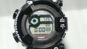 ●カシオ　G－SHOCK　フロッグマン　DW-8200　ベゼル、バンド ブラックカラー　未使用品！!