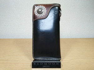 FLAT HEAD Flat Head long wallet FH-WL003C stock bar g hand .. cordovan coins insertion type long wallet horse leather 132000 jpy 