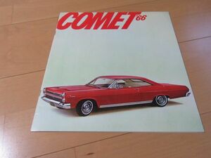  Ford ^65 year 9 month USA version comet ( car make publication ) old car large size catalog 